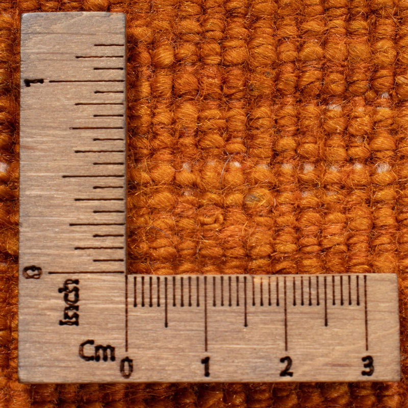 Gabbeh-matta - persisk - 128 x 100 cm - orange