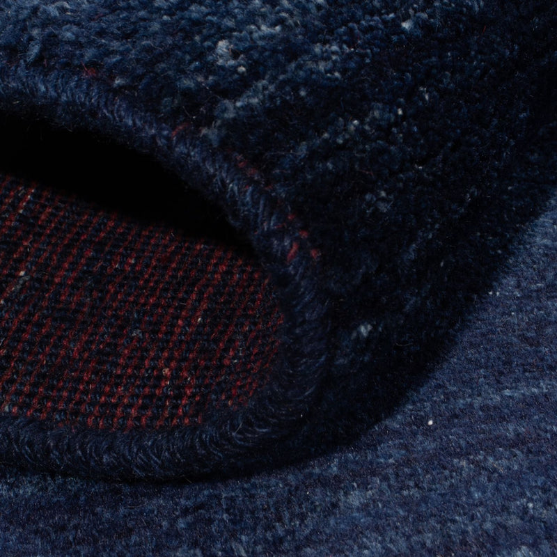 Gabbeh-matta - persisk - 162 x 108 cm - mörkblå