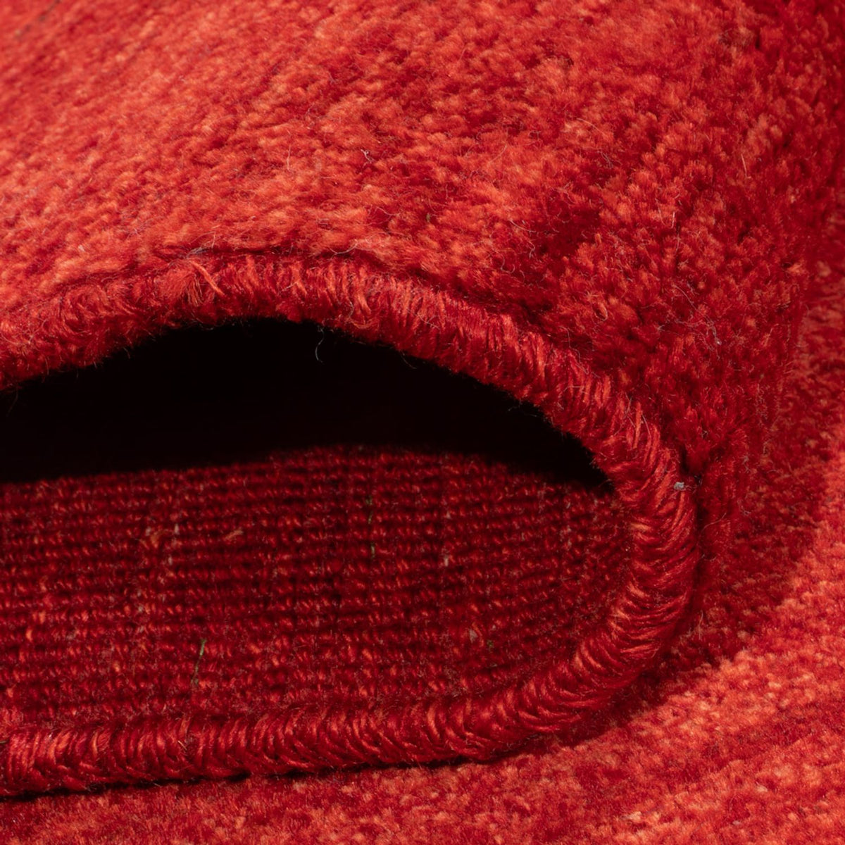 Gabbeh-matta - persisk - 152 x 112 cm - röd