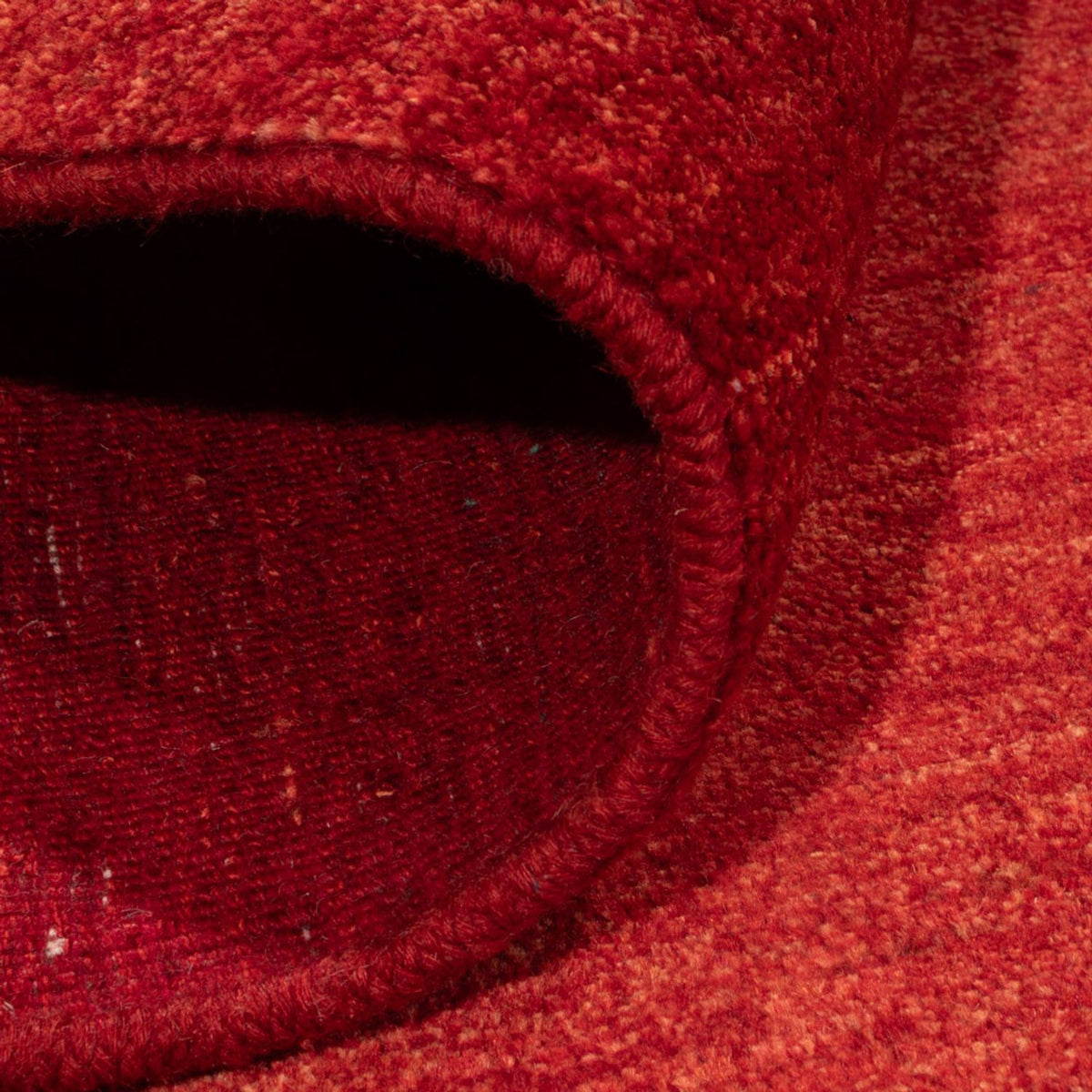 Gabbeh-matta - persisk - 143 x 101 cm - röd