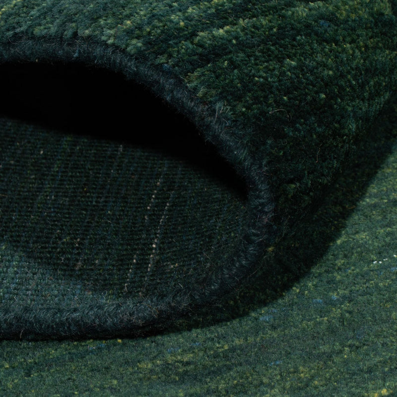 Gabbeh-matta - persisk - 157 x 109 cm - mörkgrön