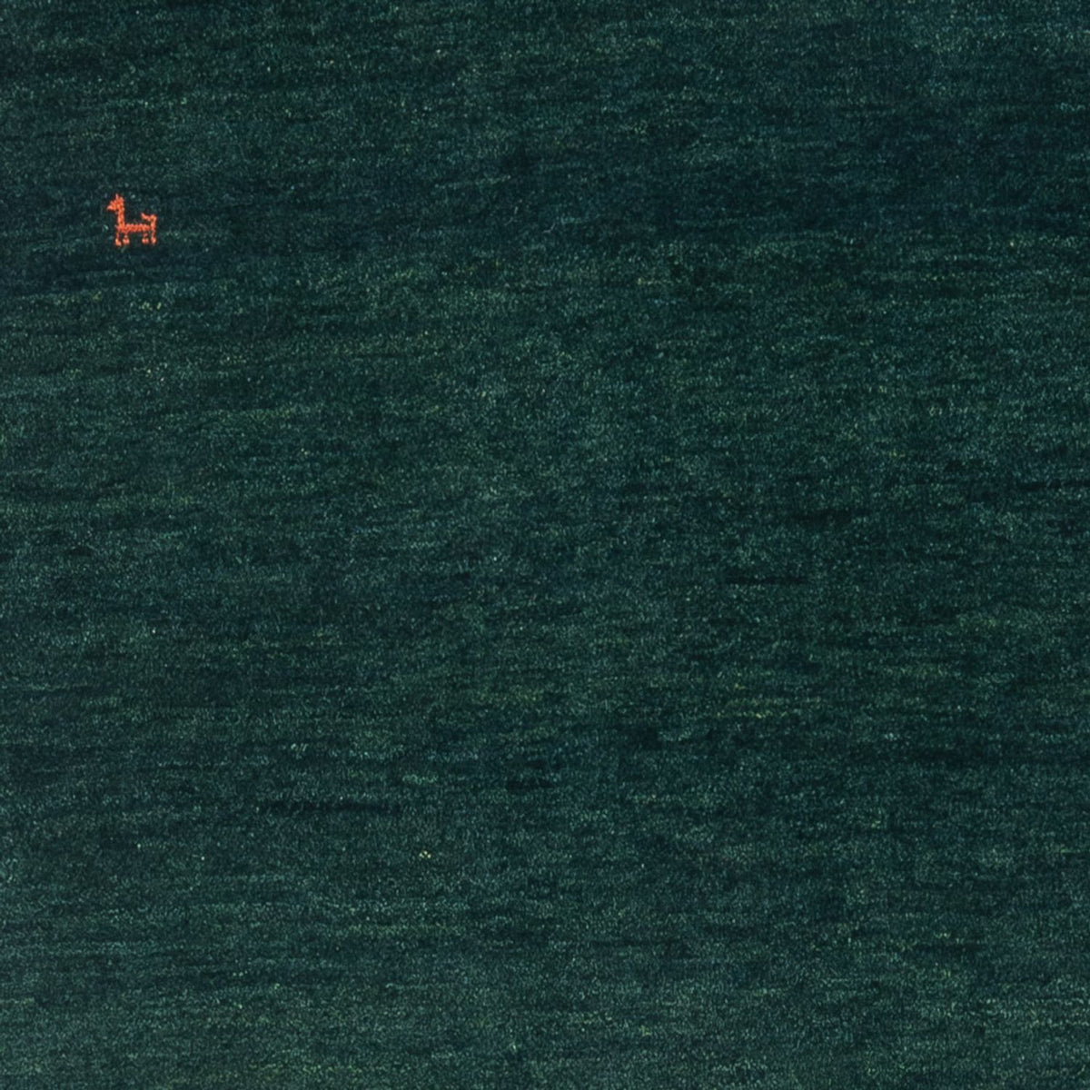 Gabbeh-matta - persisk - 178 x 115 cm - mörkgrön