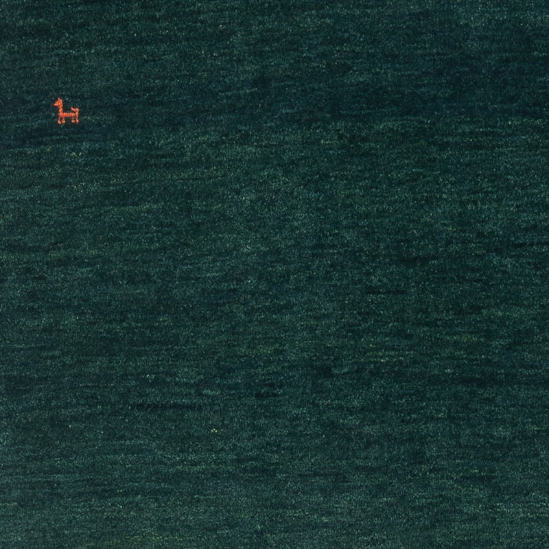 Gabbeh-matta - persisk - 178 x 115 cm - mörkgrön