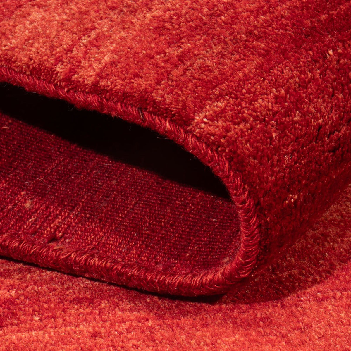 Gabbeh-matta - persisk - 175 x 119 cm - röd