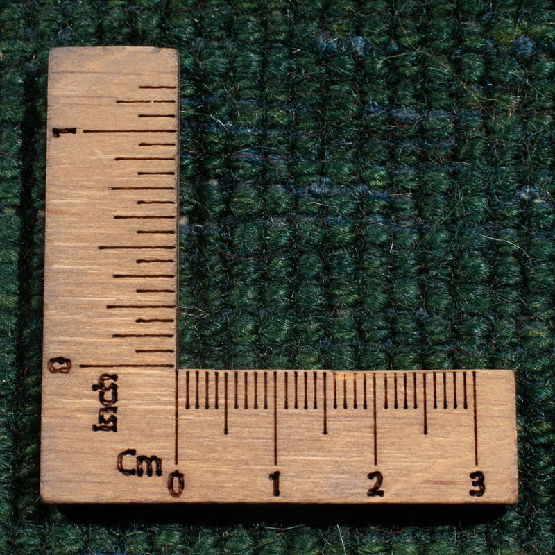 Gabbeh-matta - persisk - 183 x 115 cm - mörkgrön