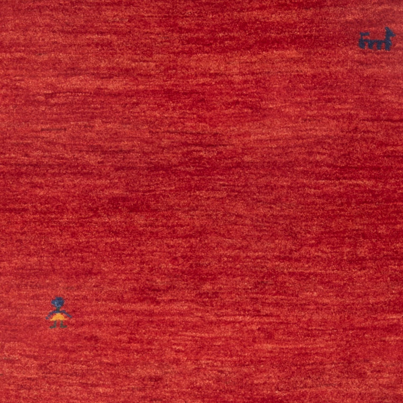 Gabbeh-matta - persisk - 145 x 100 cm - röd