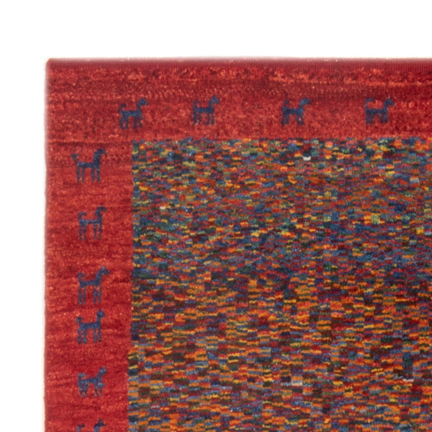Gabbeh-matta - persisk - 147 x 100 cm - flerfärgad