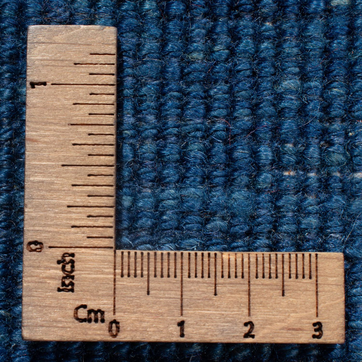 Gabbeh-matta - persisk - 160 x 107 cm - mörkblå