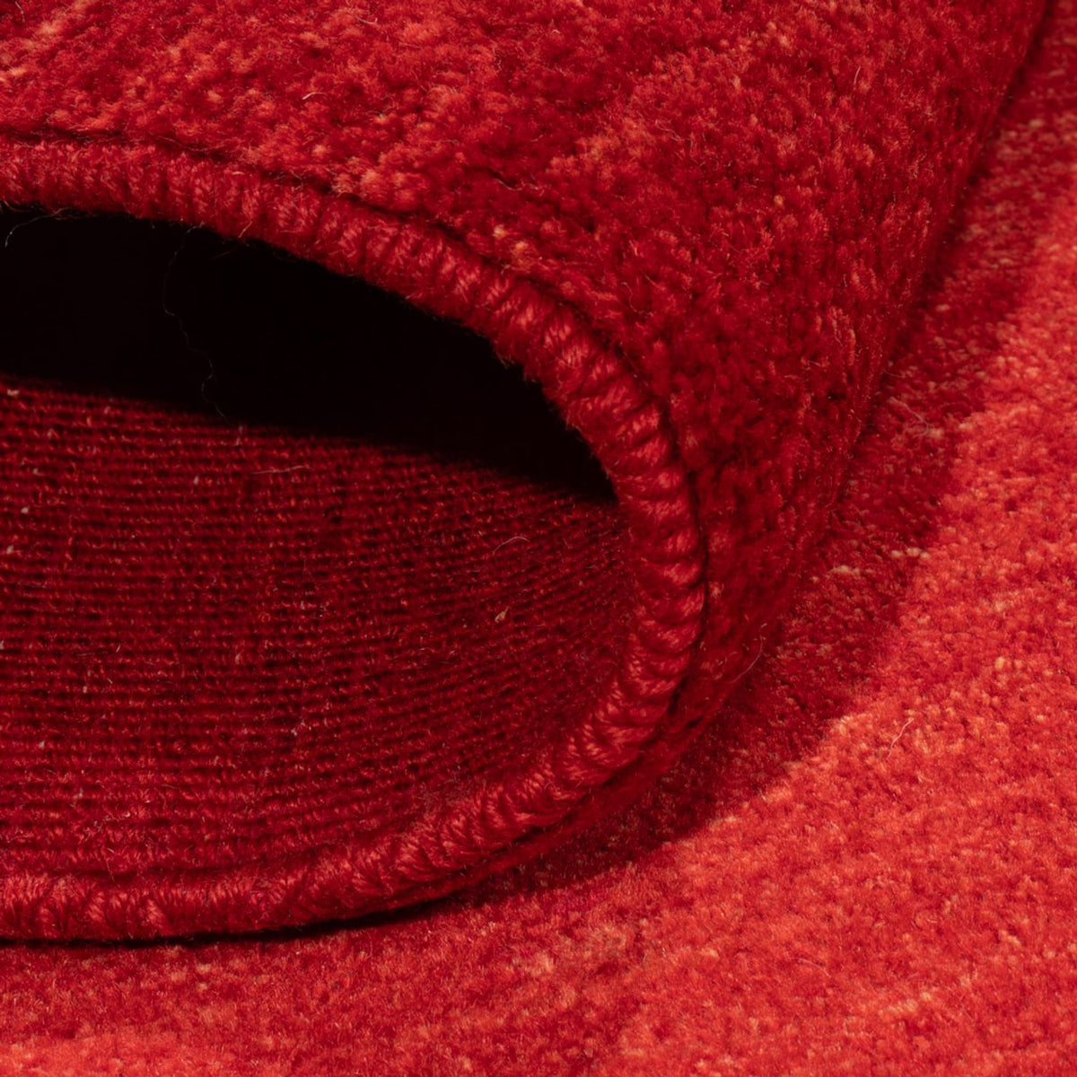 Gabbeh-matta - persisk - 145 x 103 cm - röd