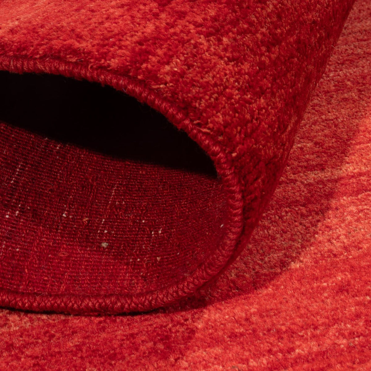 Gabbeh-matta - persisk - 142 x 108 cm - röd