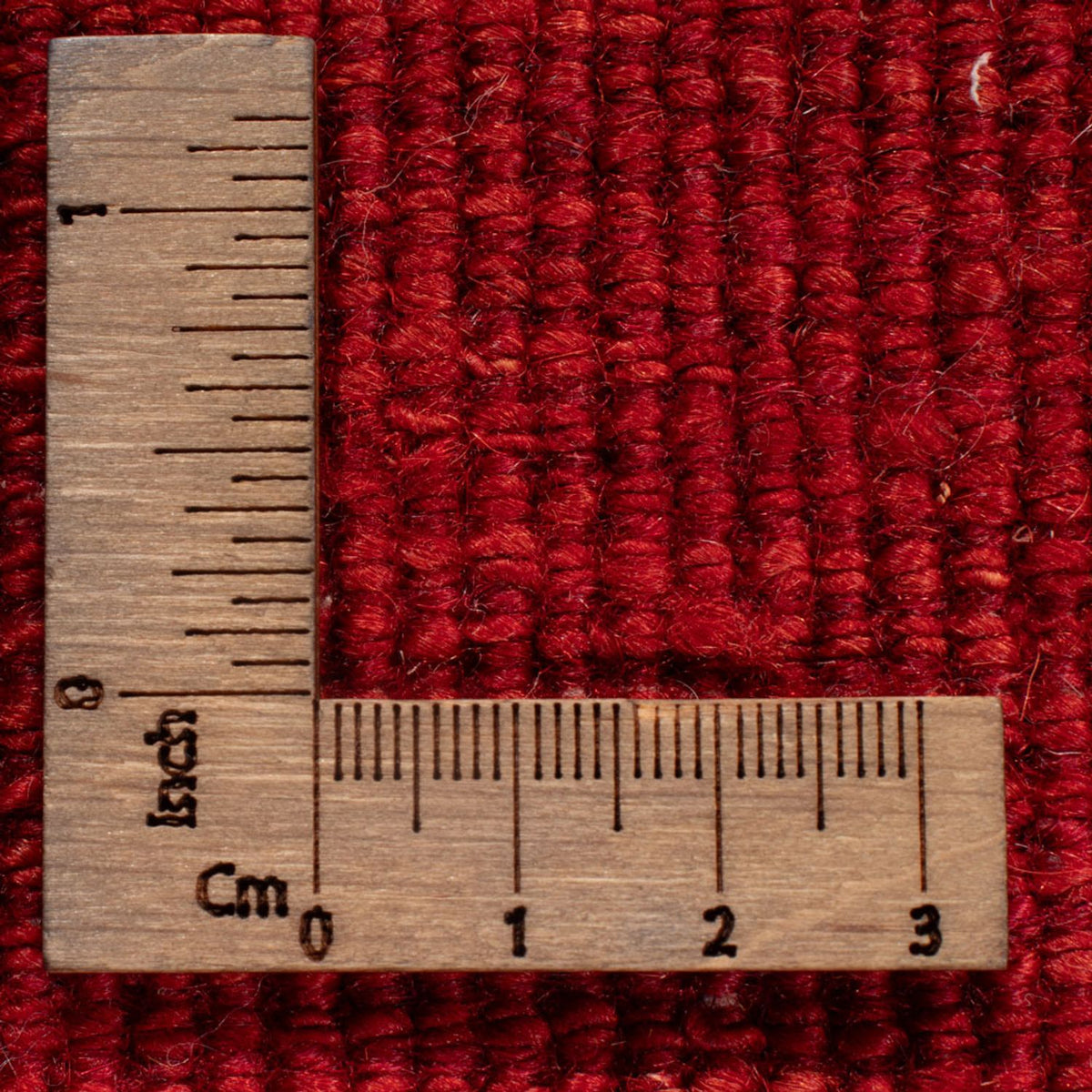 Gabbeh-matta - persisk - 142 x 108 cm - röd