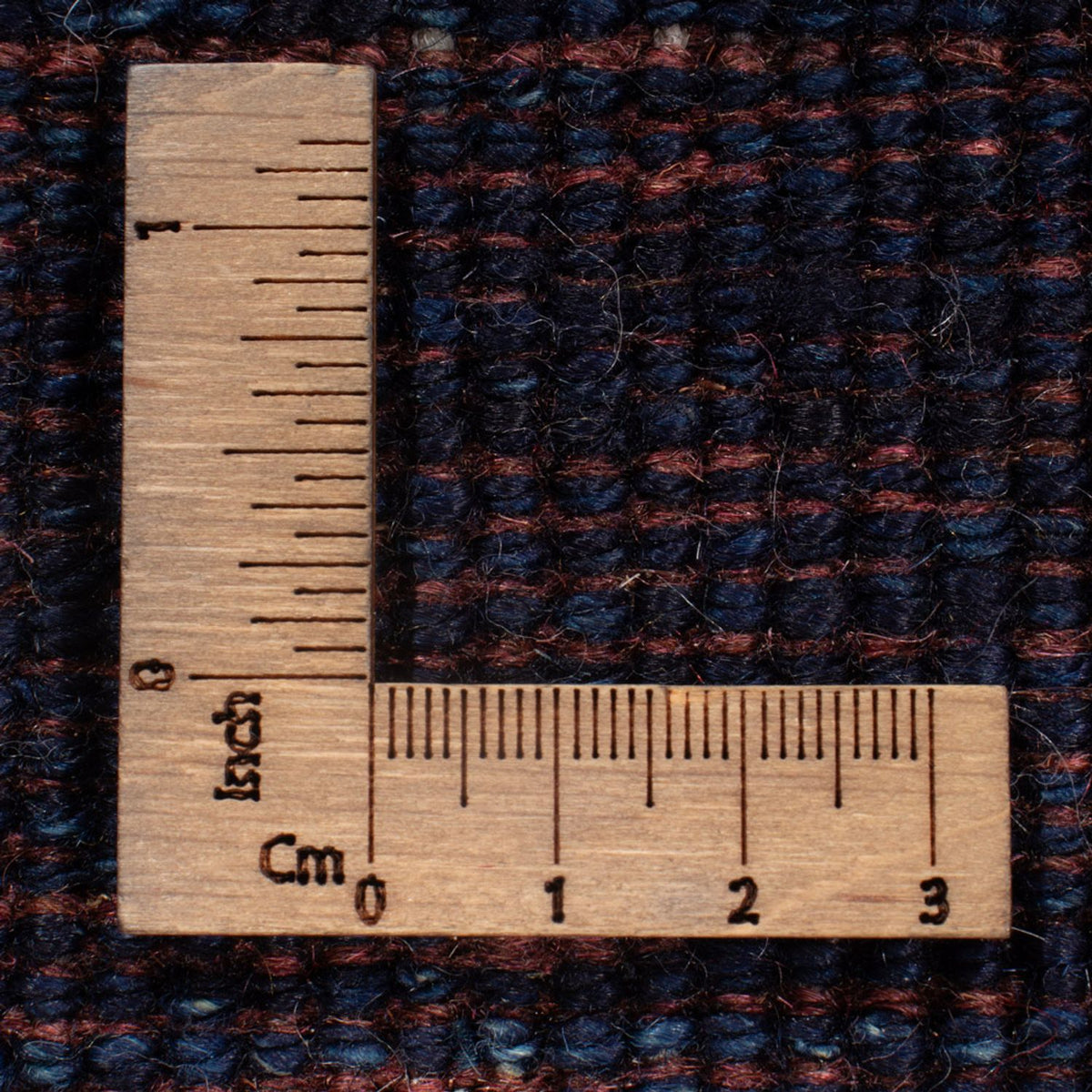 Gabbeh-matta - persisk - 143 x 90 cm - mörkblå