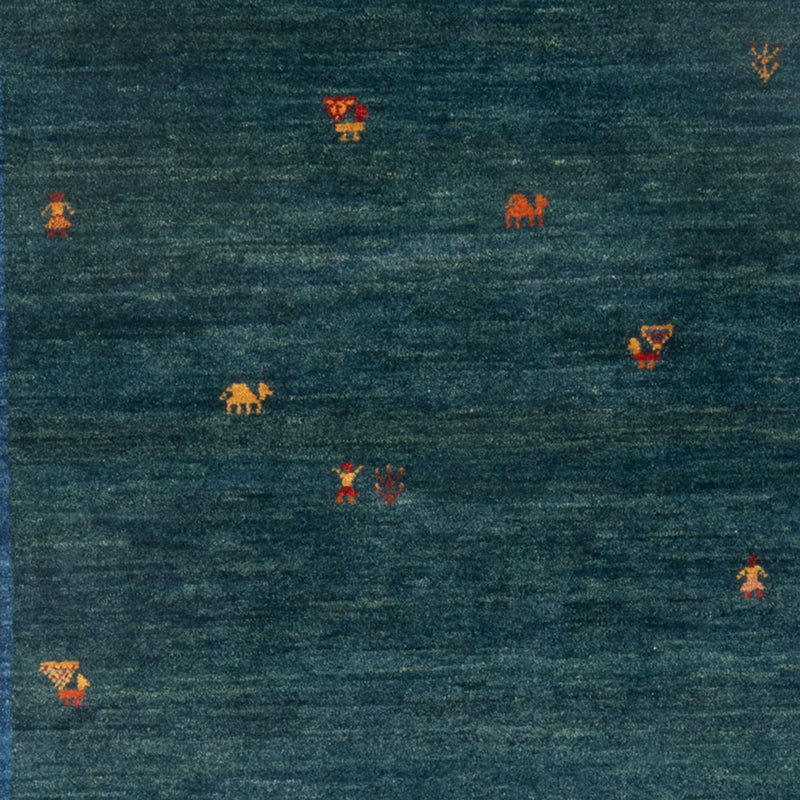 Gabbeh-matta - persisk - 153 x 102 cm - flerfärgad