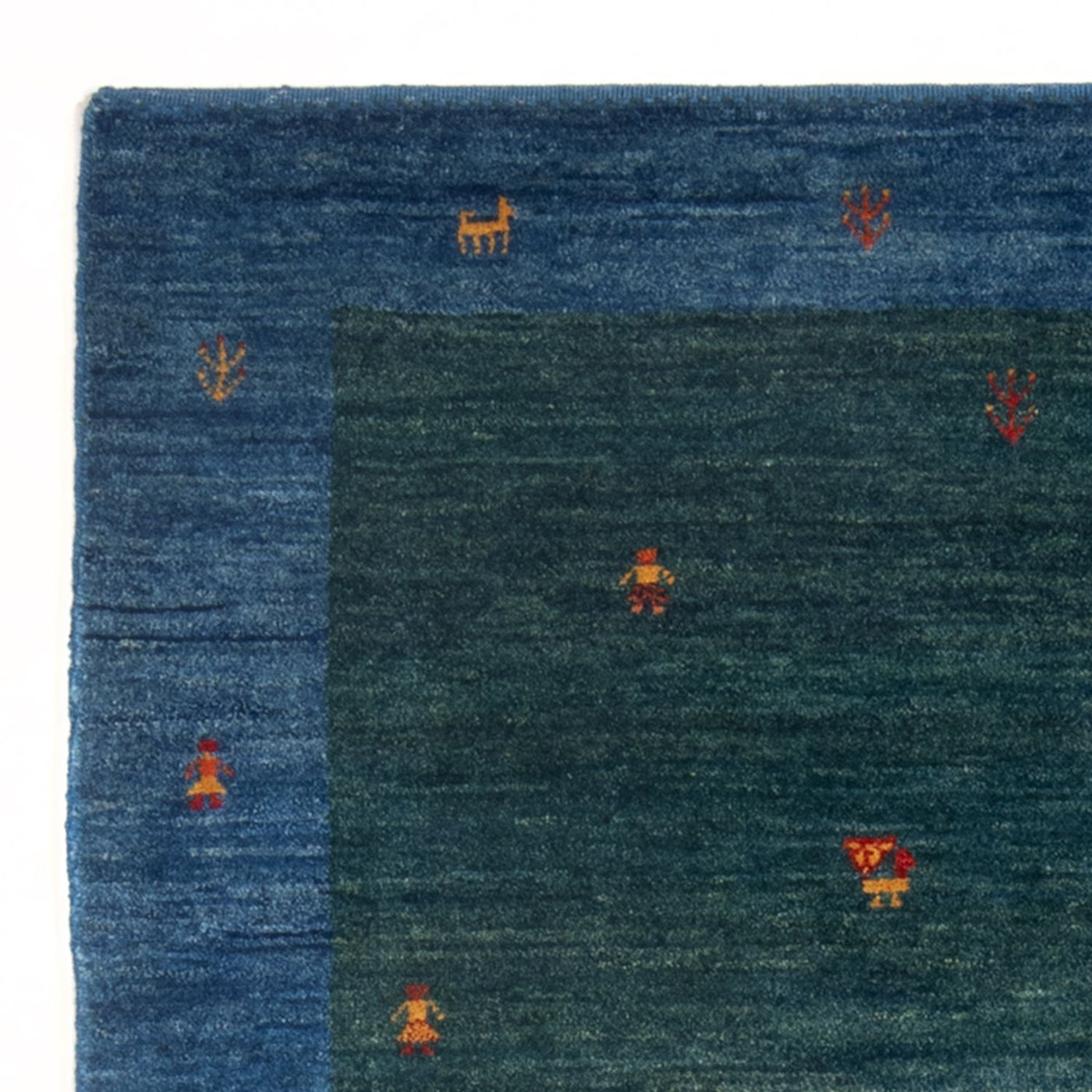 Gabbeh-matta - persisk - 153 x 102 cm - flerfärgad