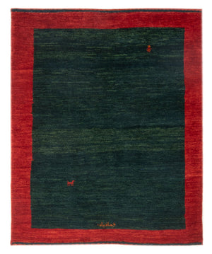 Gabbeh-matta - persisk - 152 x 107 cm - flerfärgad