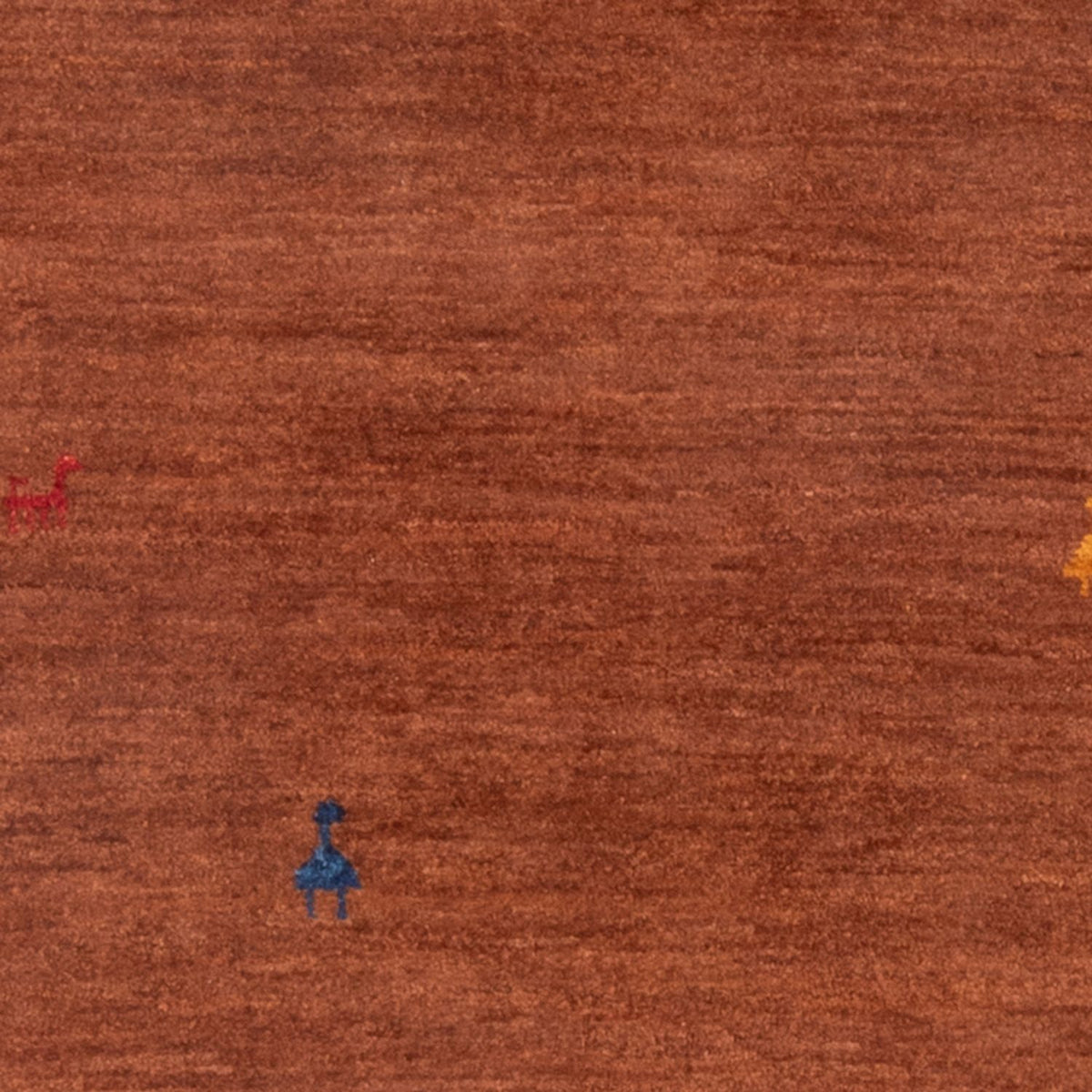 Gabbeh-matta - persisk - 144 x 105 cm - flerfärgad