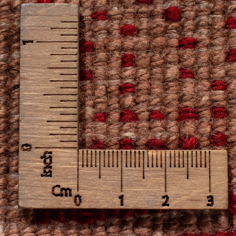 Gabbeh-matta - persisk - 161 x 104 cm - ljusbrun