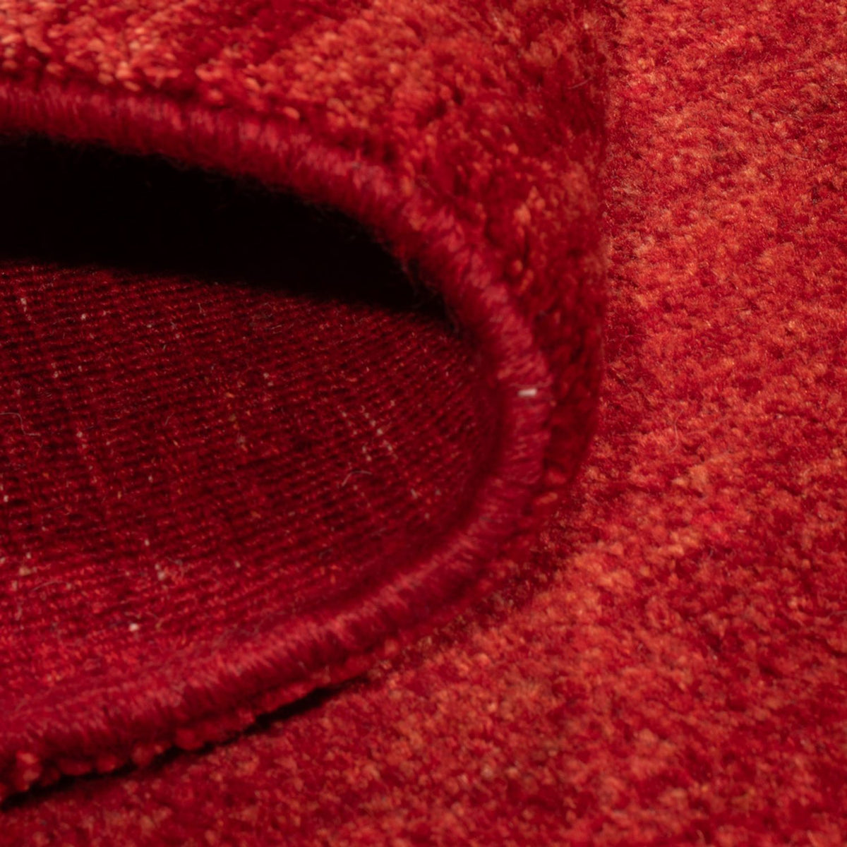 Gabbeh-matta - persisk - 130 x 100 cm - röd