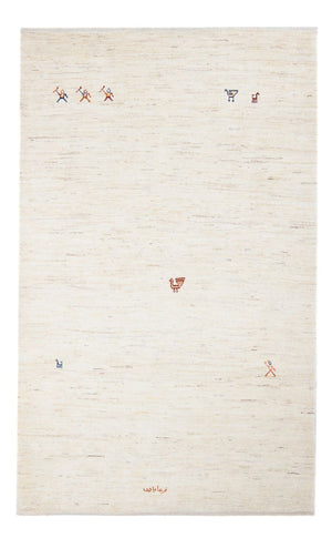 Gabbeh-matta - persisk - 189 x 122 cm - beige