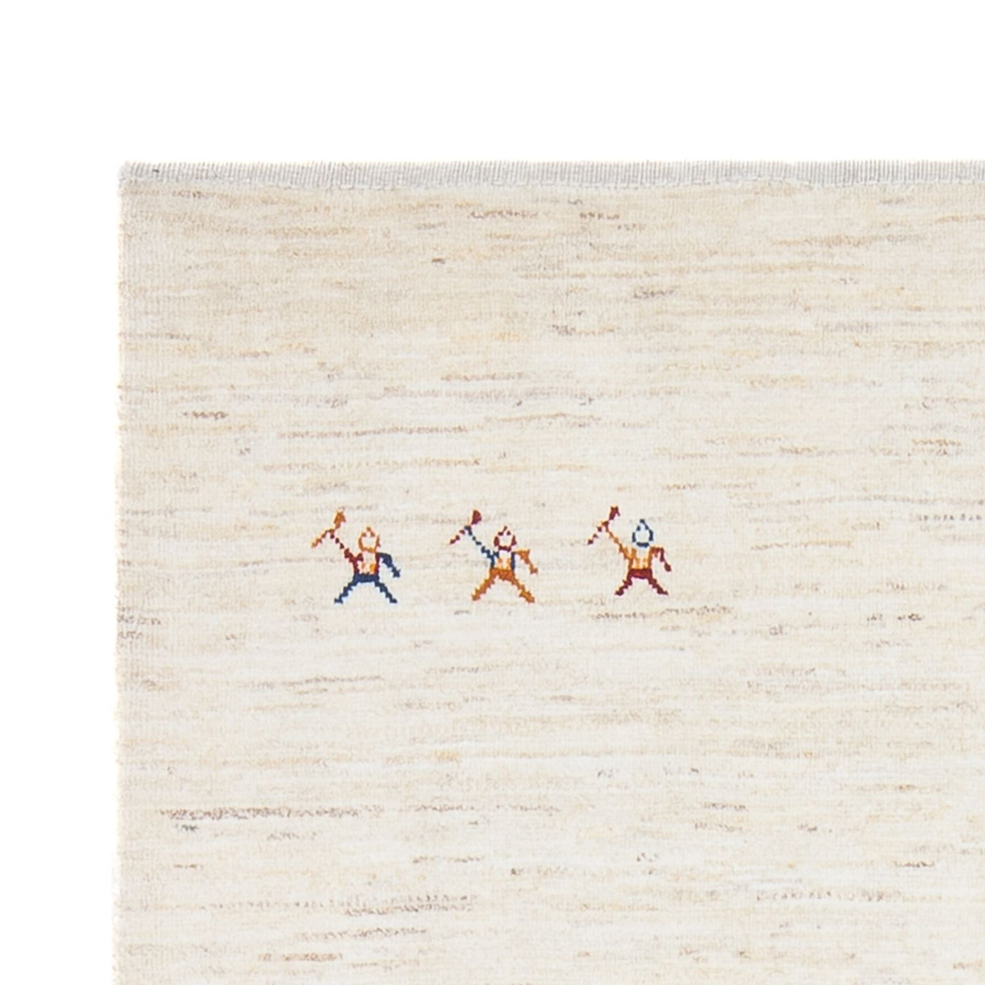 Gabbeh-matta - persisk - 189 x 122 cm - beige