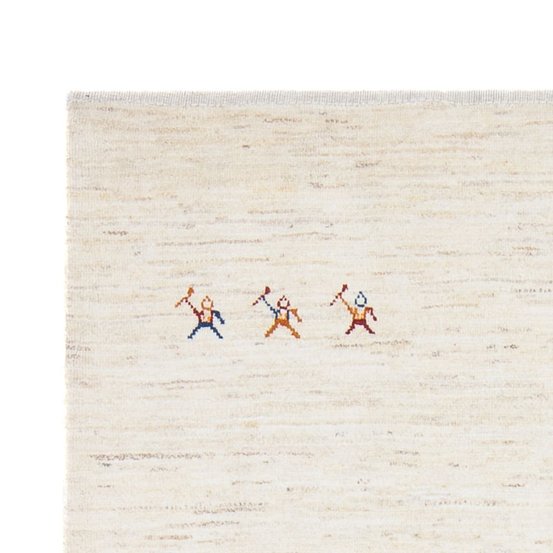 Gabbeh-matta - persisk - 189 x 122 cm - beige