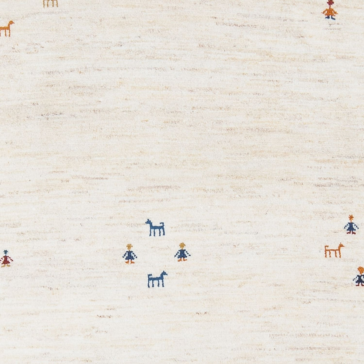 Gabbeh-matta - persisk - 178 x 126 cm - beige