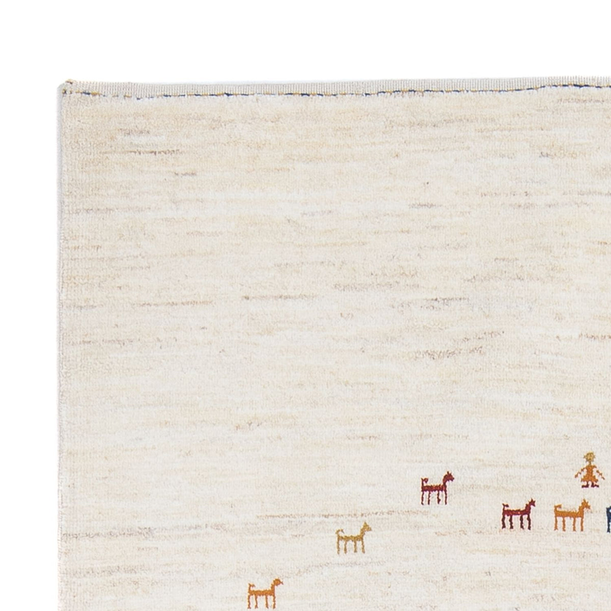 Gabbeh-matta - persisk - 178 x 126 cm - beige