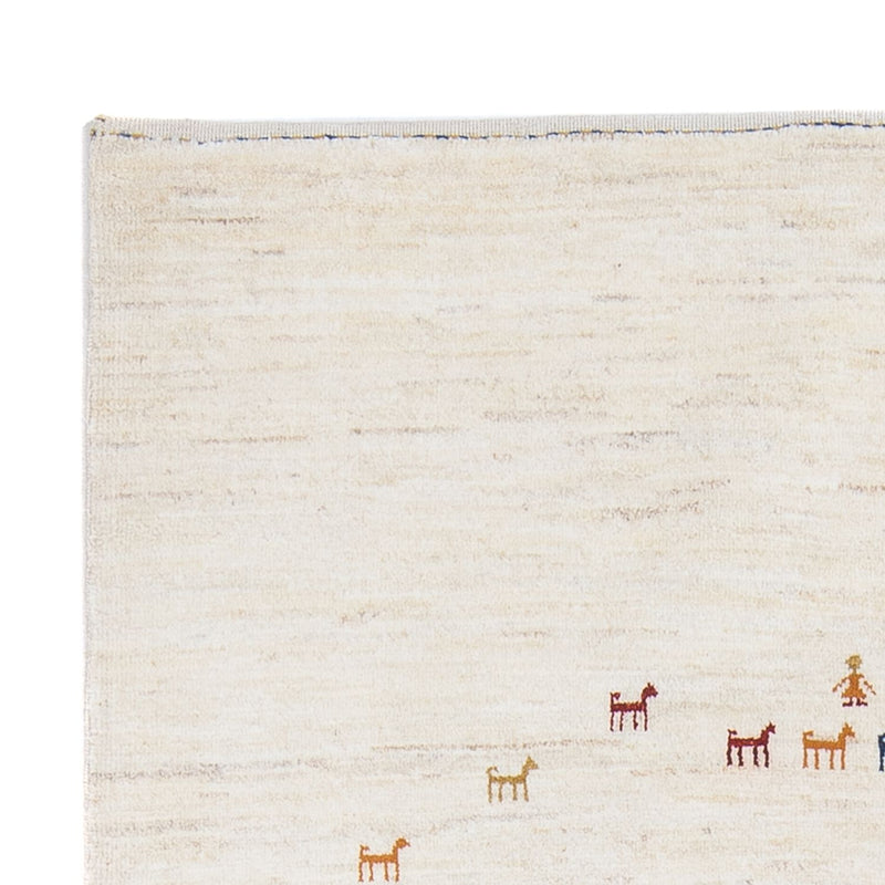 Gabbeh-matta - persisk - 178 x 126 cm - beige