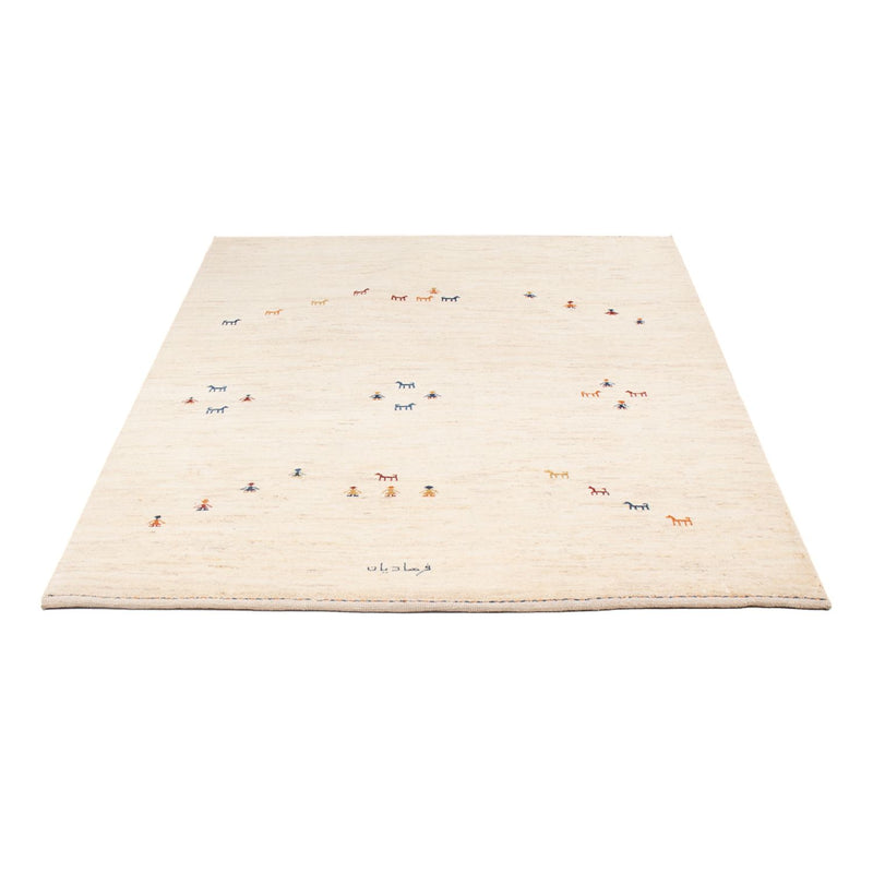 Gabbeh-matta - persisk - 178 x 126 cm - beige