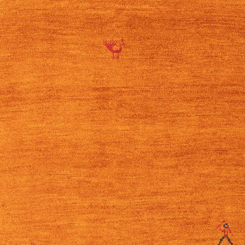 Gabbeh-matta - persisk - 176 x 116 cm - orange