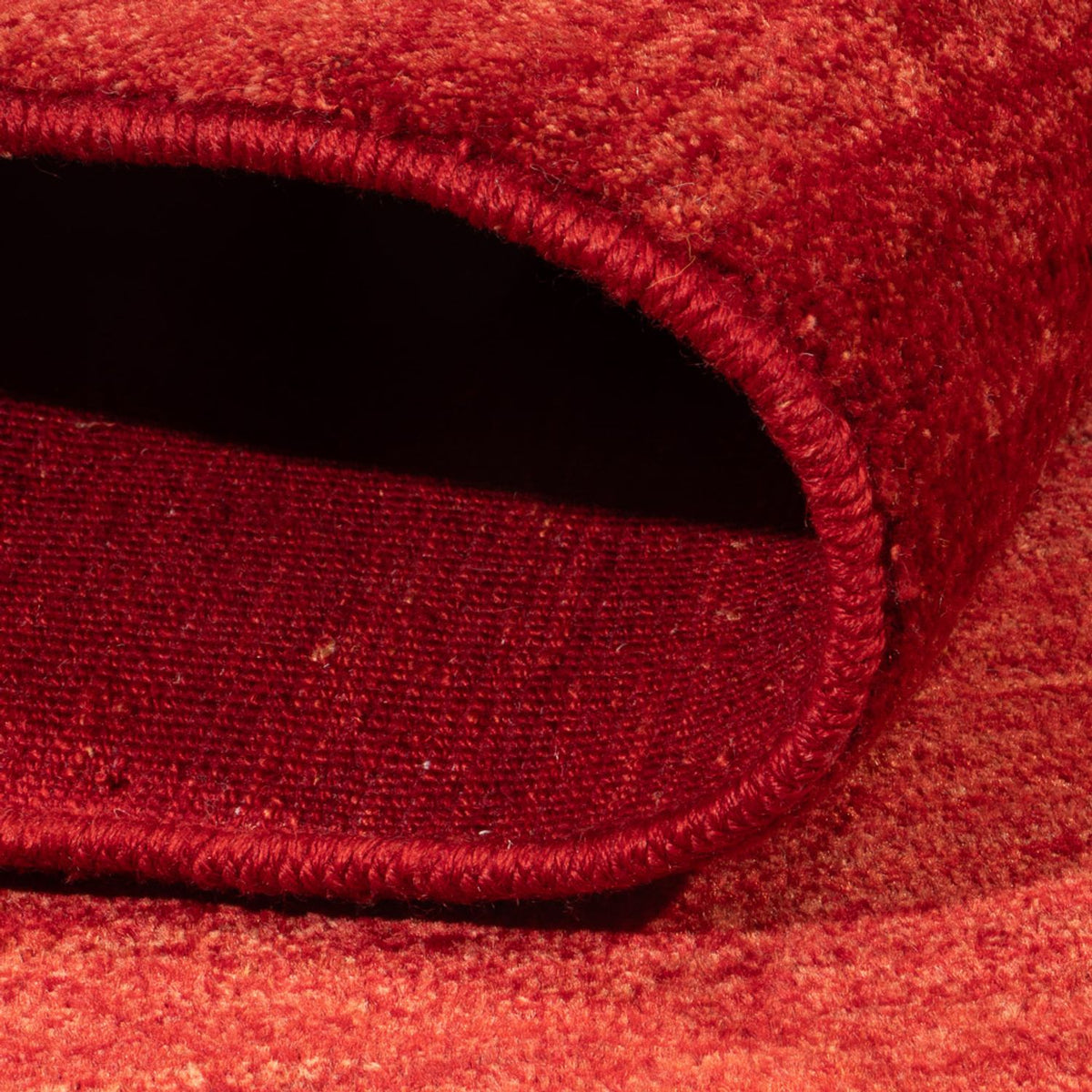 Gabbeh-matta - persisk - 176 x 124 cm - röd