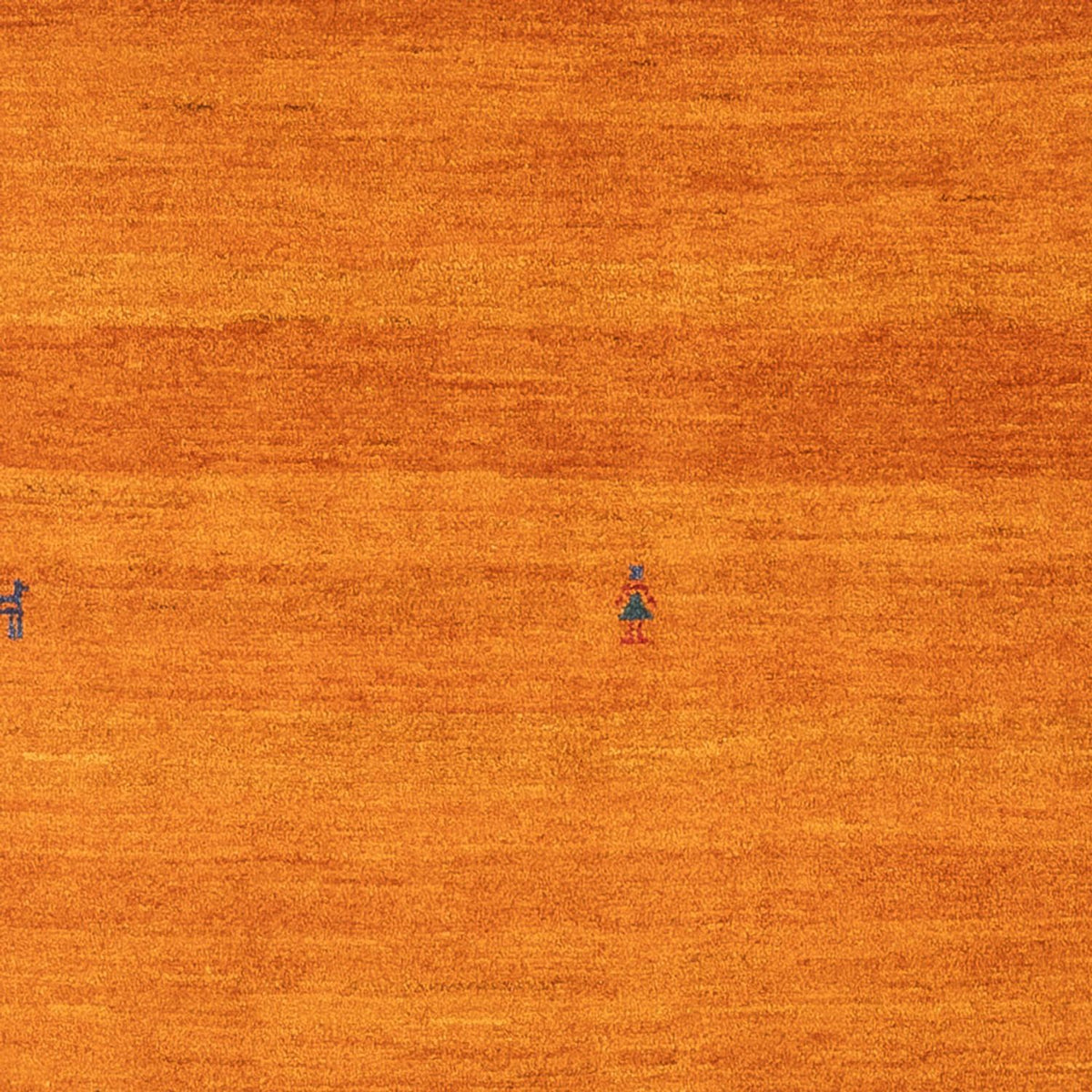 Gabbeh-matta - persisk - 187 x 123 cm - orange