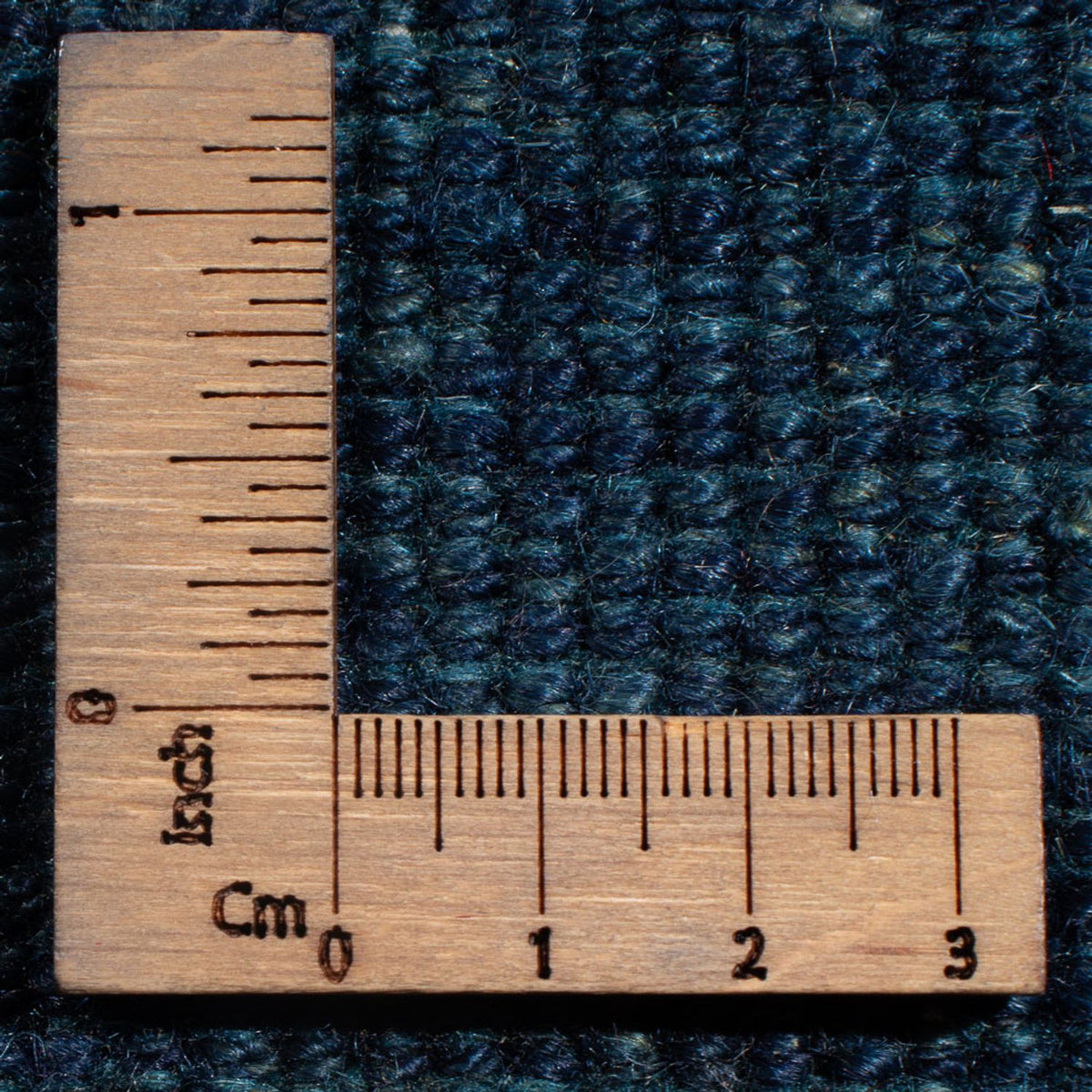 Gabbeh-matta - persisk - 193 x 119 cm - mörkblå