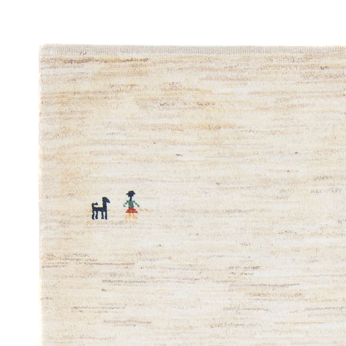 Gabbeh-matta - persisk - 177 x 121 cm - beige