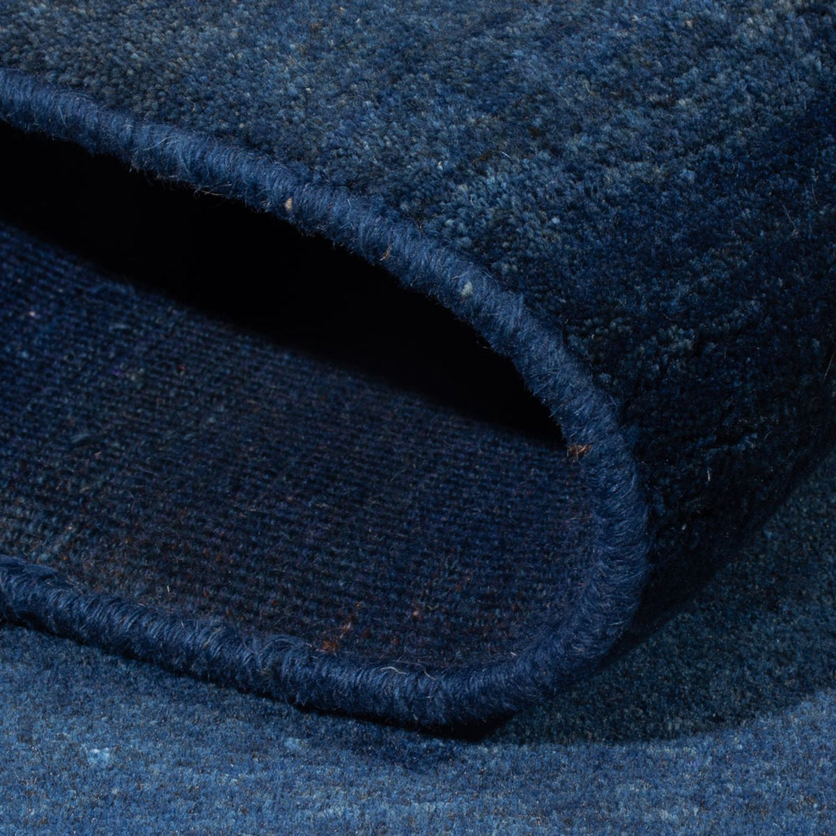 Gabbeh-matta - persisk - 172 x 117 cm - mörkblå