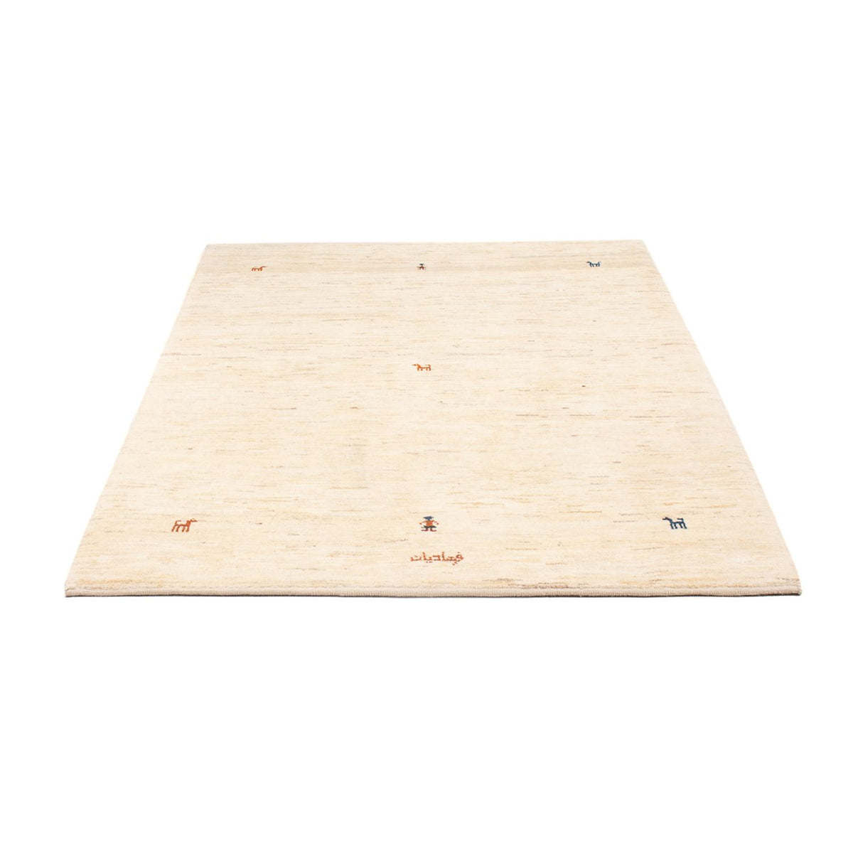 Gabbeh-matta - persisk - 176 x 120 cm - beige