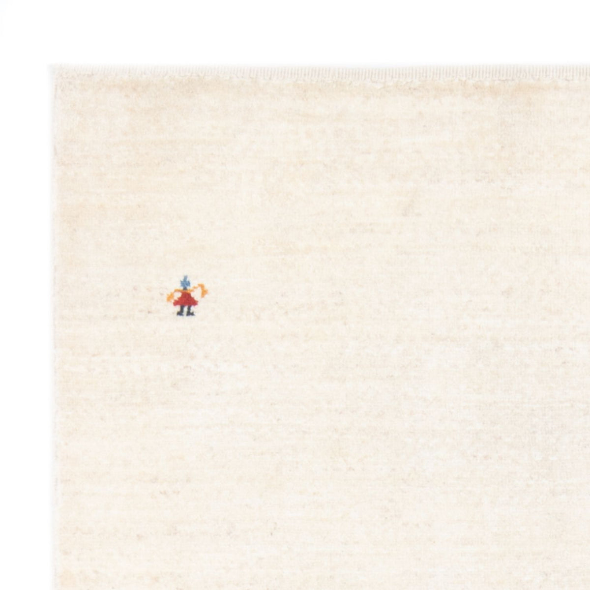 Gabbeh-matta - persisk - 173 x 110 cm - vit