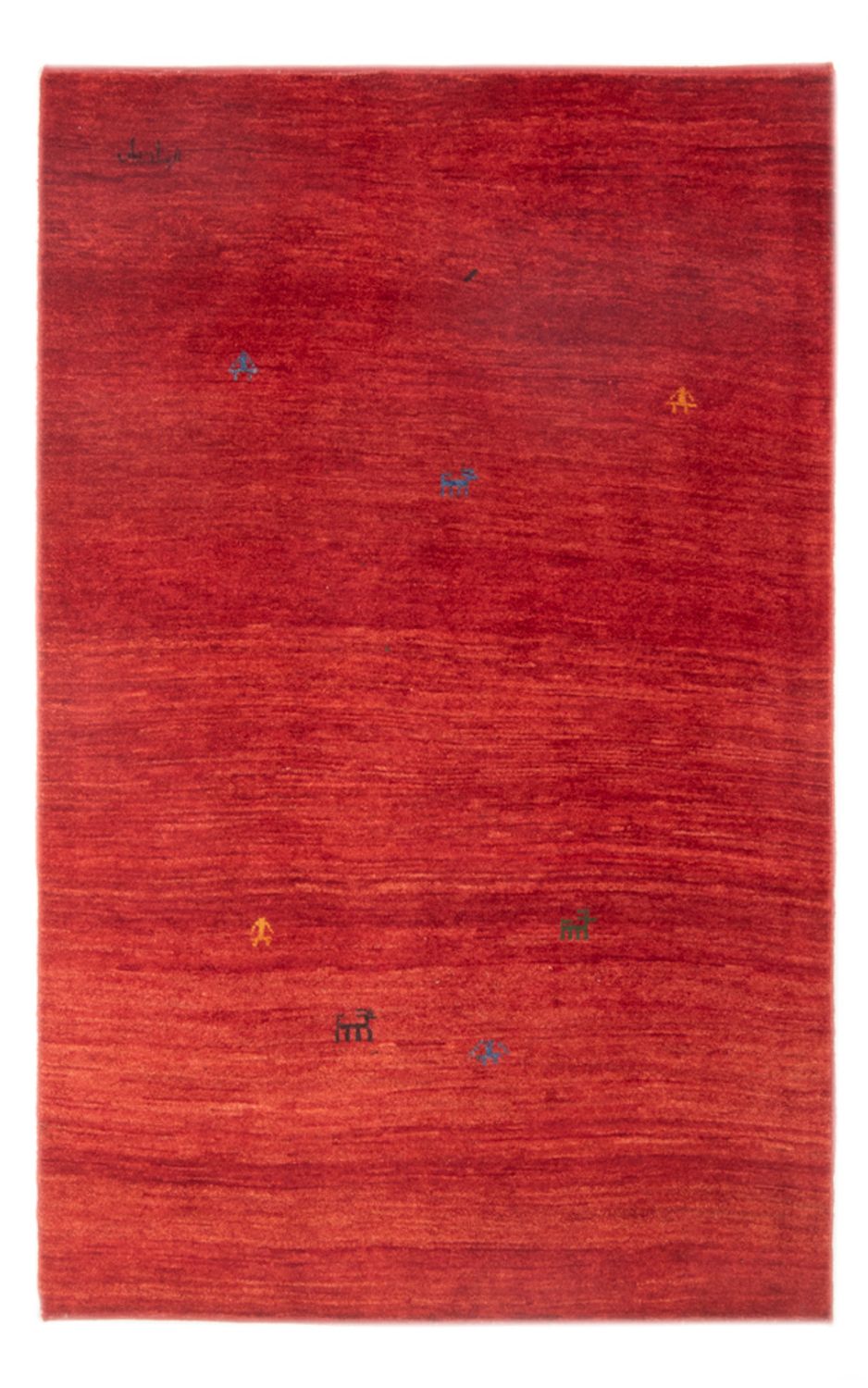 Gabbeh-matta - persisk - 185 x 114 cm - röd