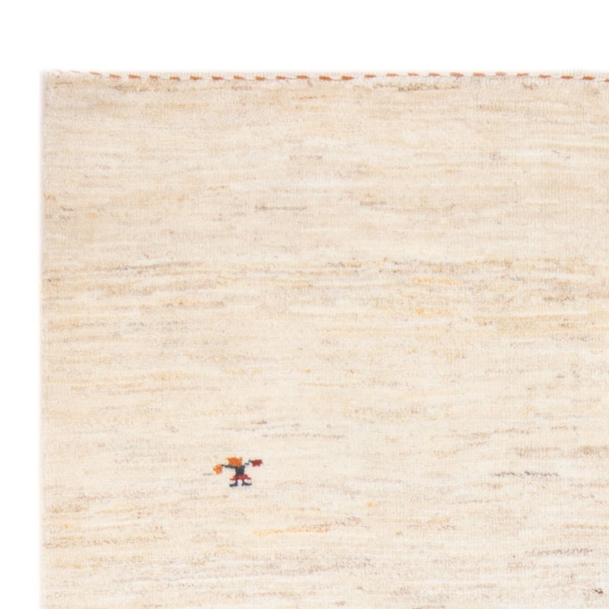 Gabbeh-matta - persisk - 160 x 110 cm - grädde