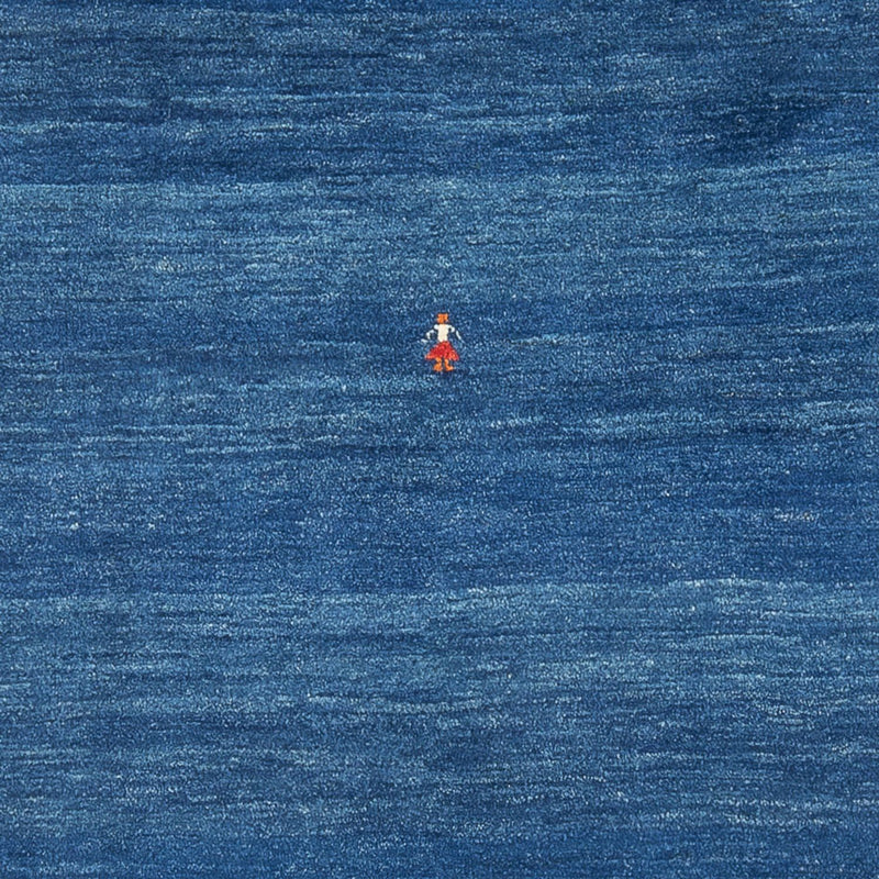 Gabbeh-matta - persisk - 192 x 122 cm - mörkblå