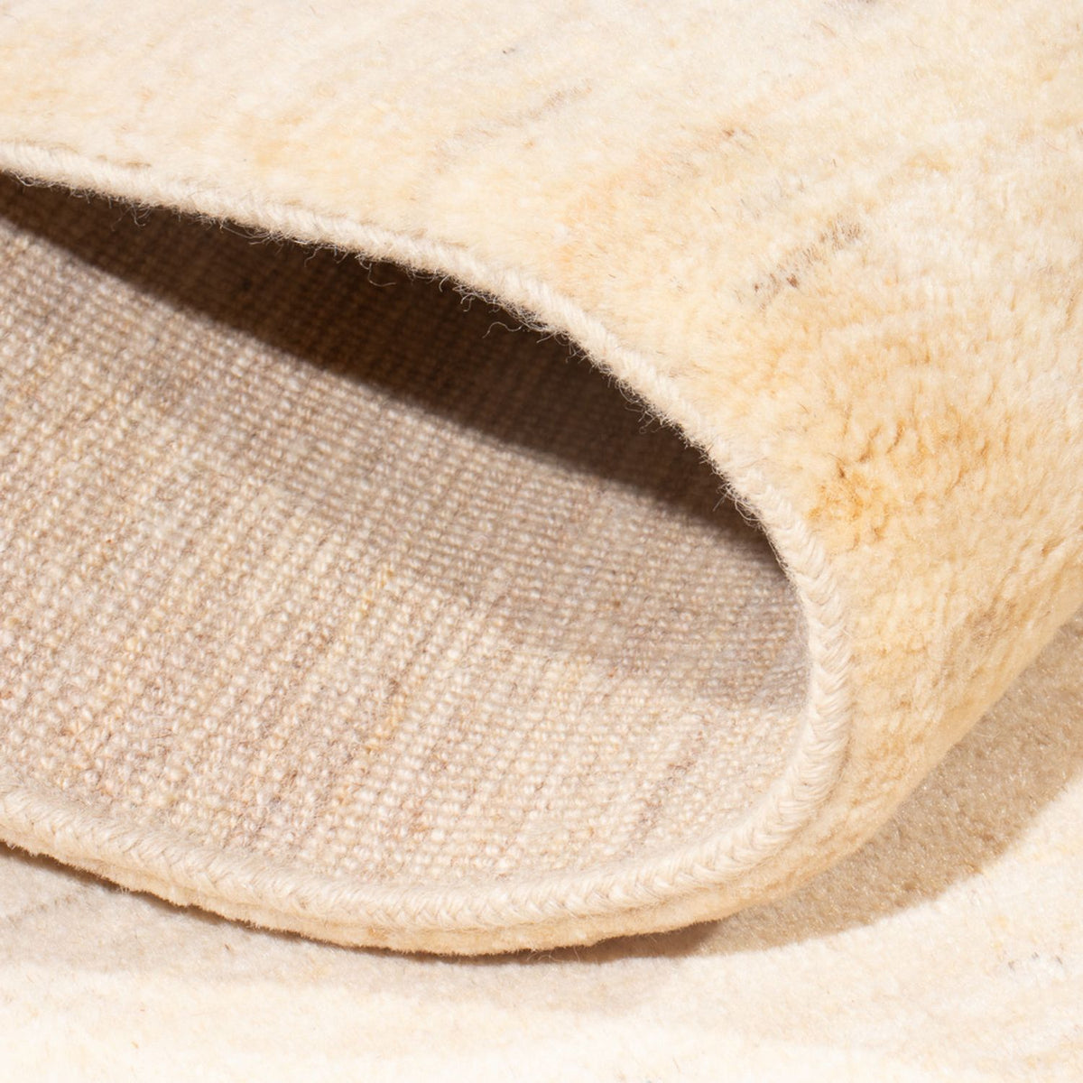 Gabbeh-matta - persisk - 200 x 117 cm - beige