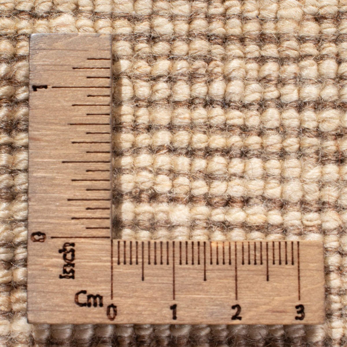 Gabbeh-matta - persisk - 150 x 109 cm - ljusbeige