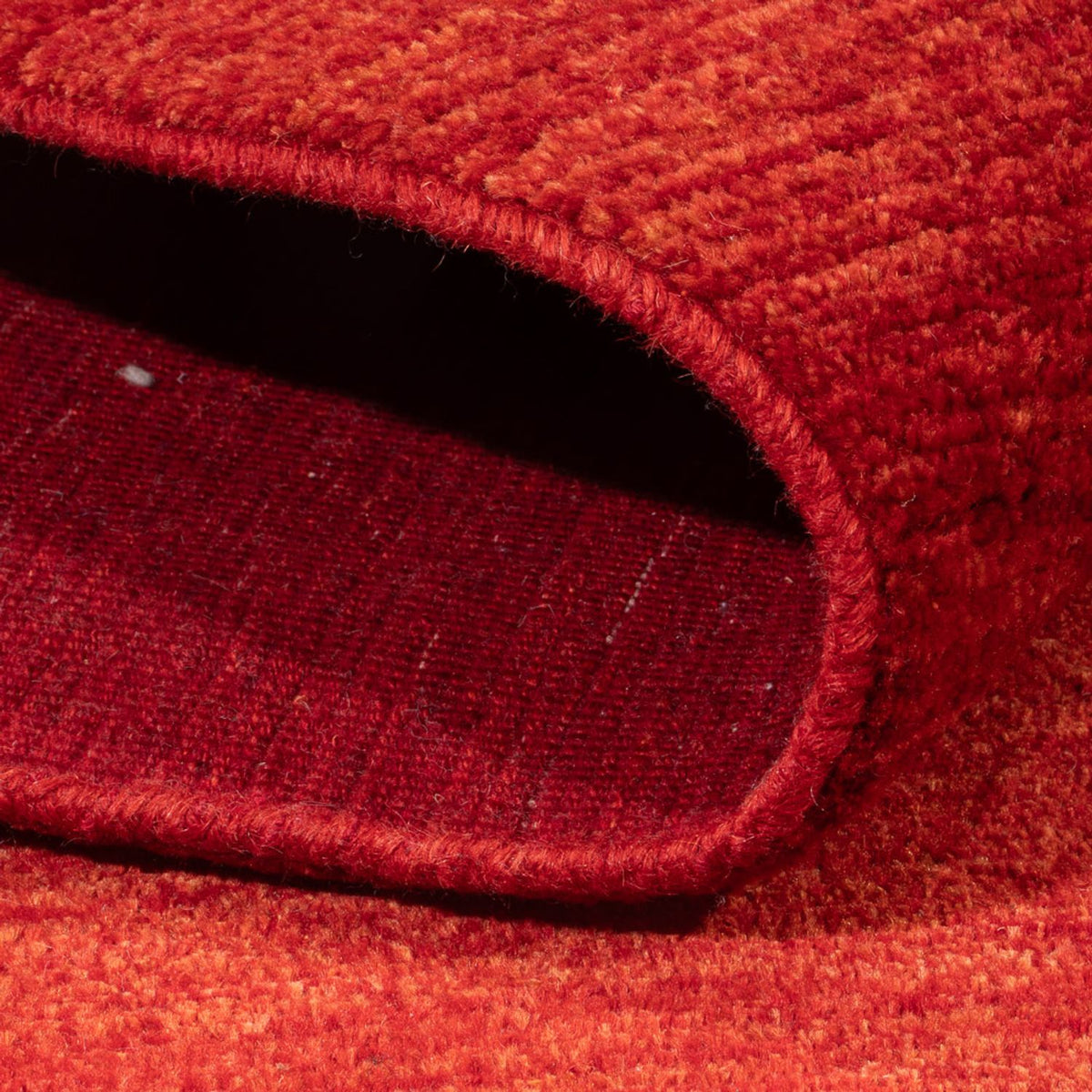 Gabbeh-matta - persisk - 190 x 122 cm - röd