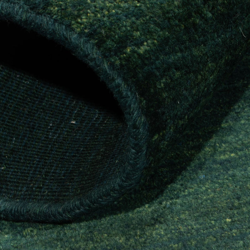 Gabbeh-matta - persisk - 146 x 98 cm - mörkgrön