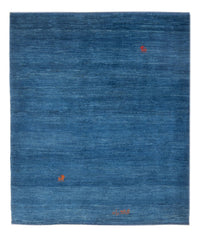 Gabbeh-matta - persisk - 140 x 102 cm - havsblått – product image