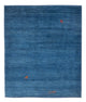Gabbeh-matta - persisk - 140 x 102 cm - havsblått