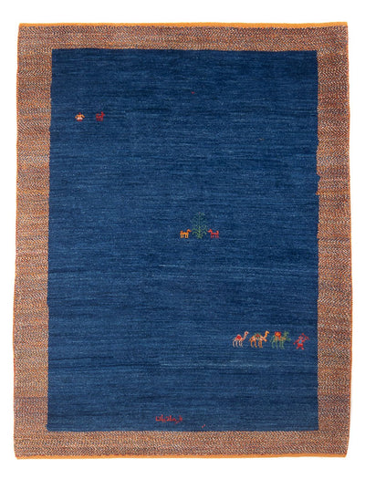 Persisk Gabbeh Mattan 124x175cm - Perserteppich Wollteppich