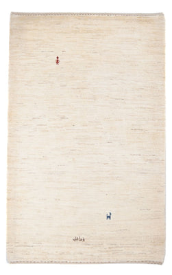 Gabbeh-matta - persisk - 162 x 111 cm - beige