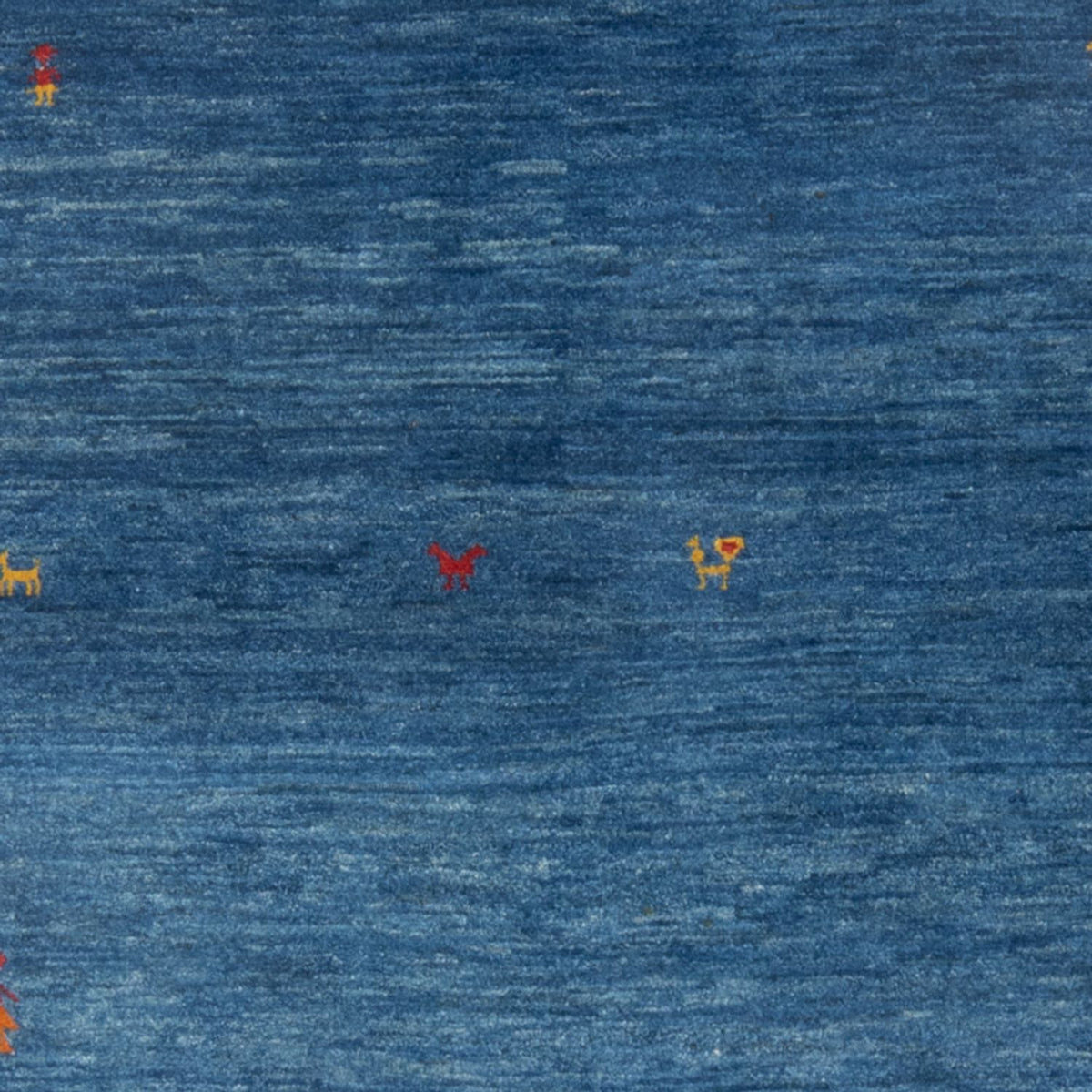 Gabbeh-matta - persisk - 144 x 96 cm - havsblått