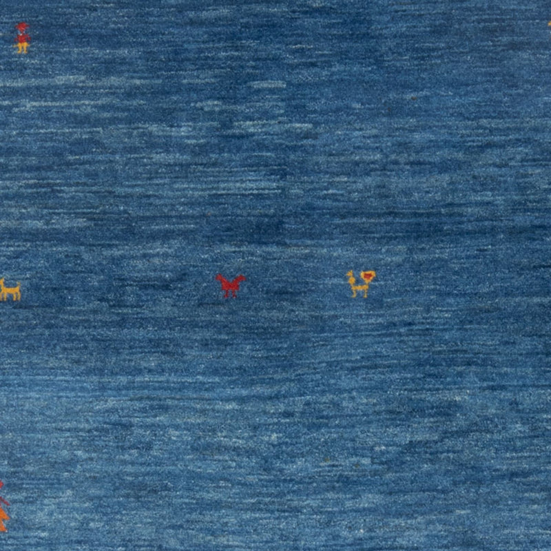 Gabbeh-matta - persisk - 144 x 96 cm - havsblått